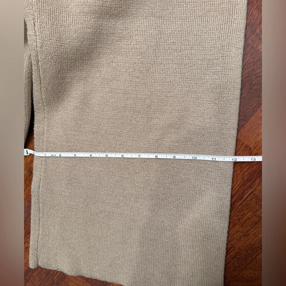 Zara Tan Wide Leg Pants - Picture 13 of 13
